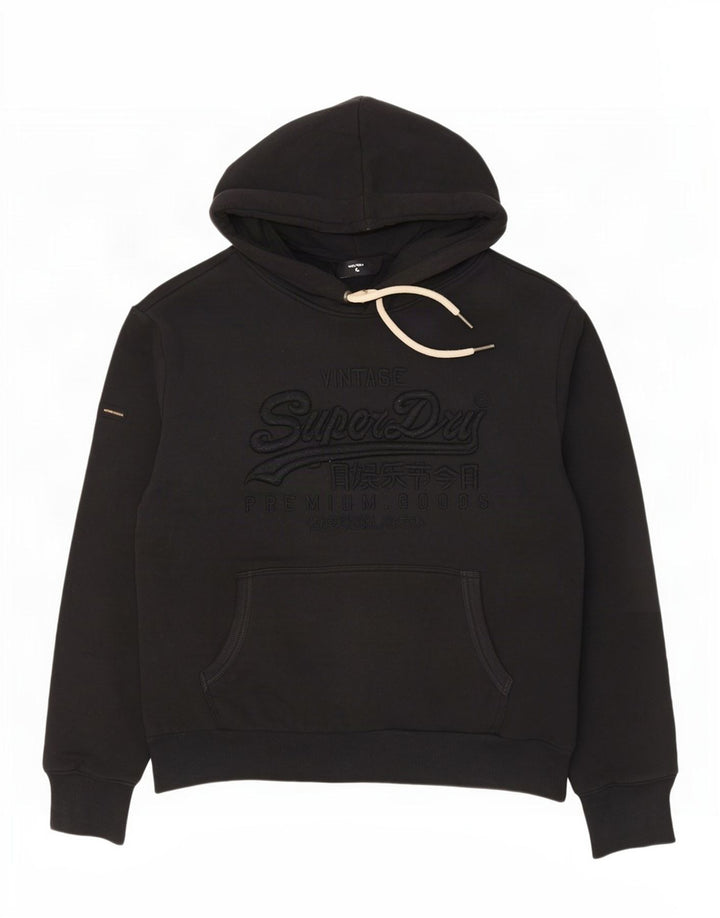 Superdry Herren Graphic Hoodie Pullover 3XL Schwarz