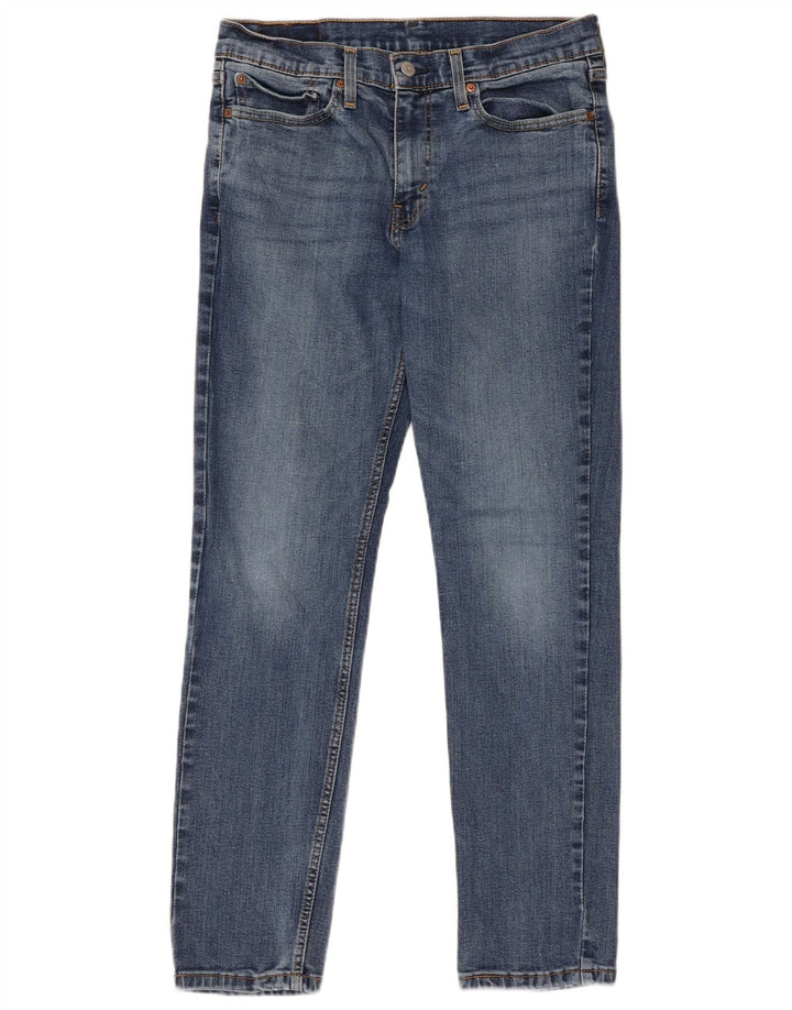 Levi's Herren Straight Jeans W31 L30 Blaue Baumwolle
