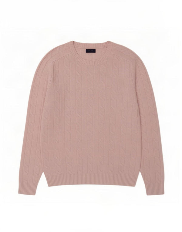 Gant Damen-Pullover mit U-Boot-Ausschnitt, Gr. 14, Mittelrosa