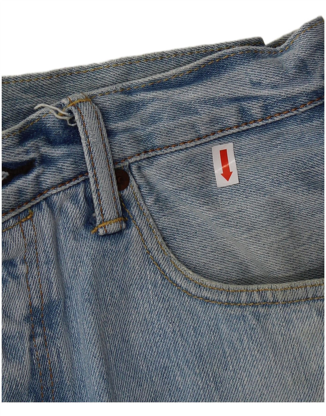 Levi's Herren 501 Straight Jeans W32 L30 Blaue Baumwolle