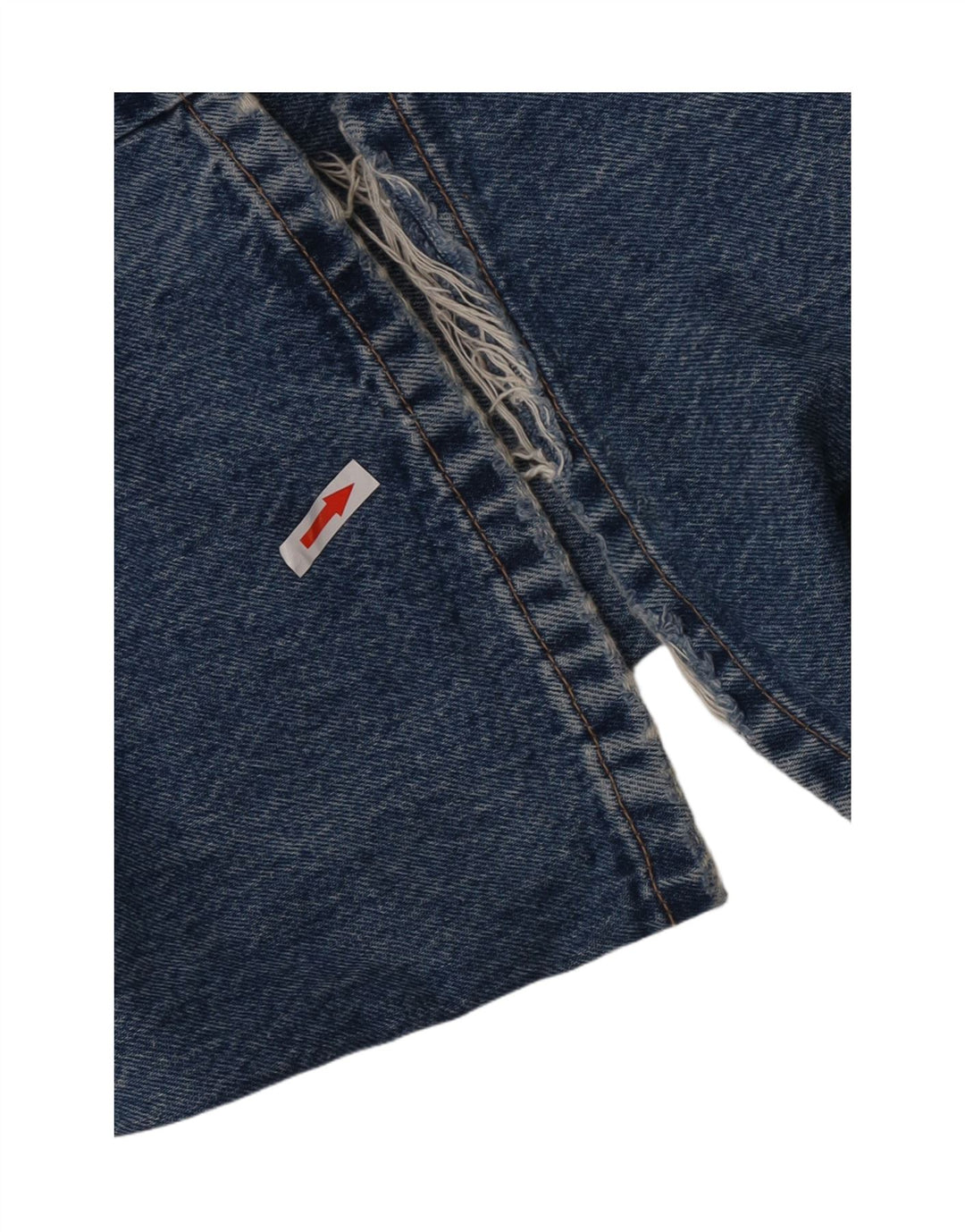 Topshop Damen Bootcut Jeans W32 L32 Blaue Baumwolle