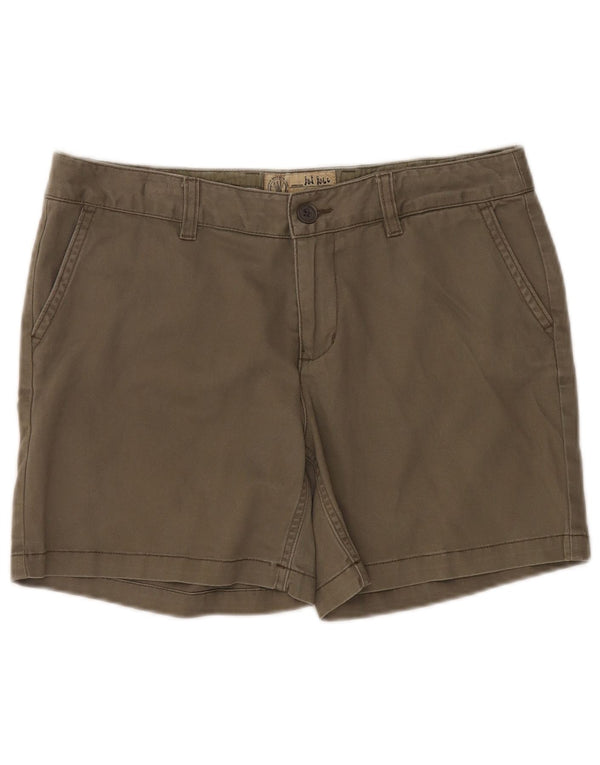 Fat Face Damen Chinoshorts UK 12 Medium W34 Khaki Baumwolle