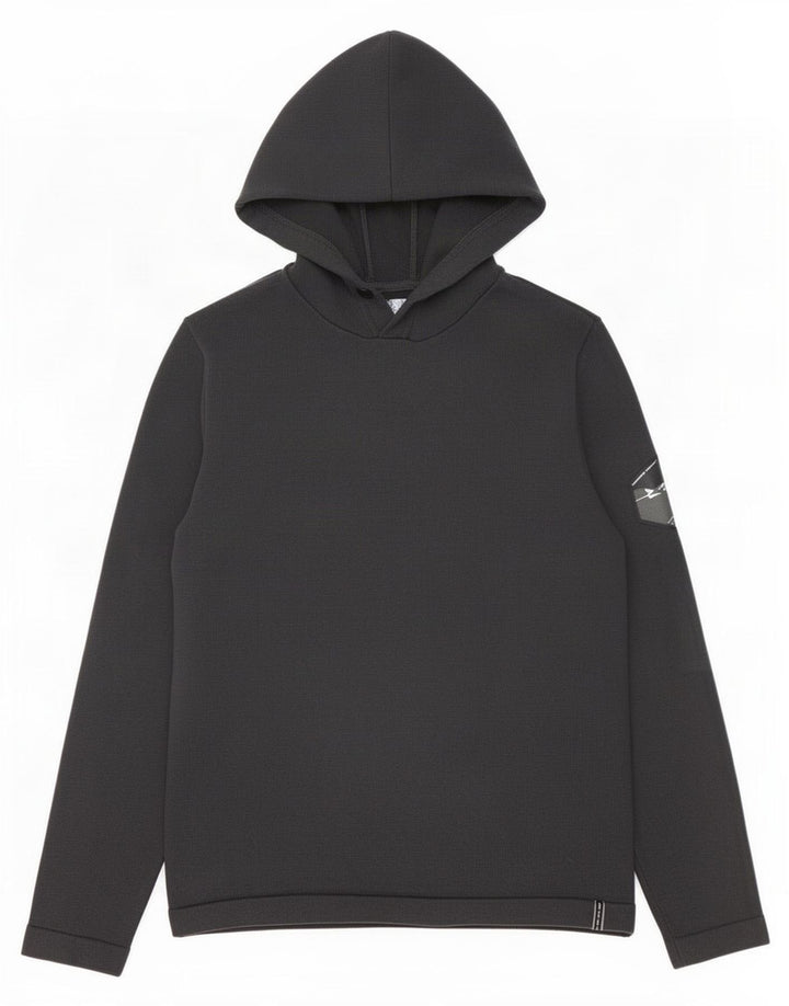 Jack & Jones Herren-Kapuzenpullover, Größe S, graue Baumwolle