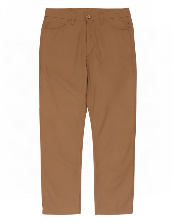 Carrera Herren-Freizeithose, gerade, W34, L28, braun, Baumwolle