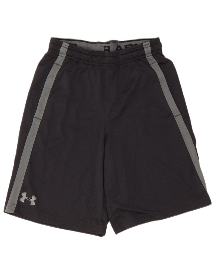 UNDER ARMOUR Herren Heat Gear Sportshorts, Größe S, Schwarz, Farbblock