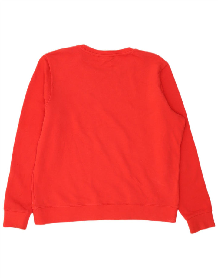 Wrangler Herren-Sweatshirt-Pullover, große rote Baumwolle