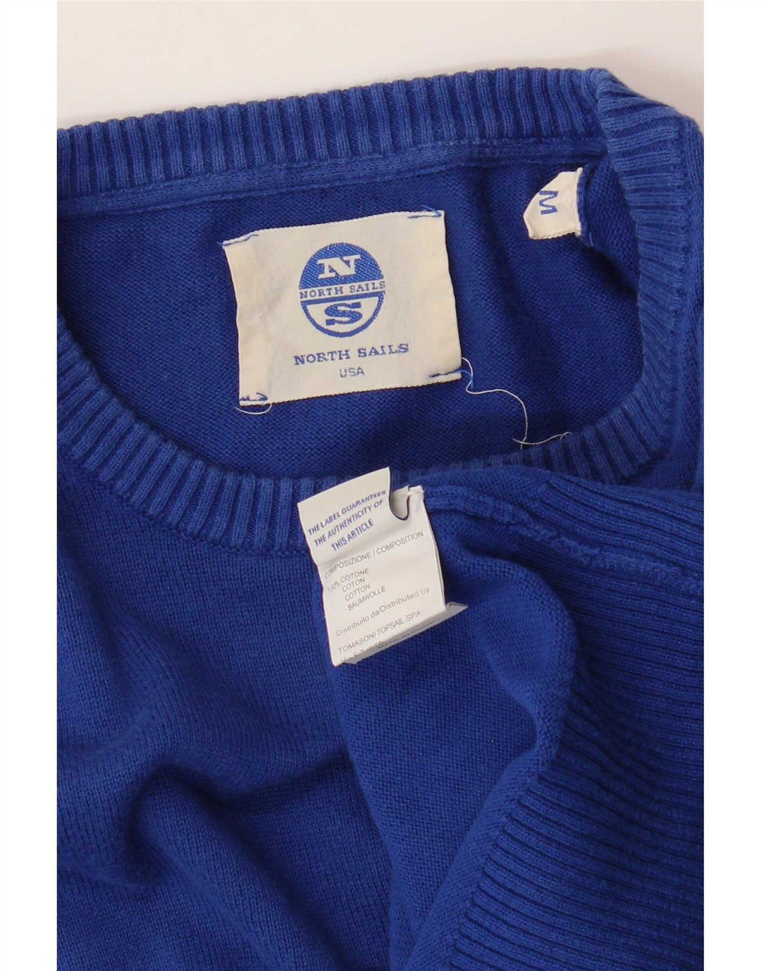 North Sails Herren mittelblaue Baumwolle