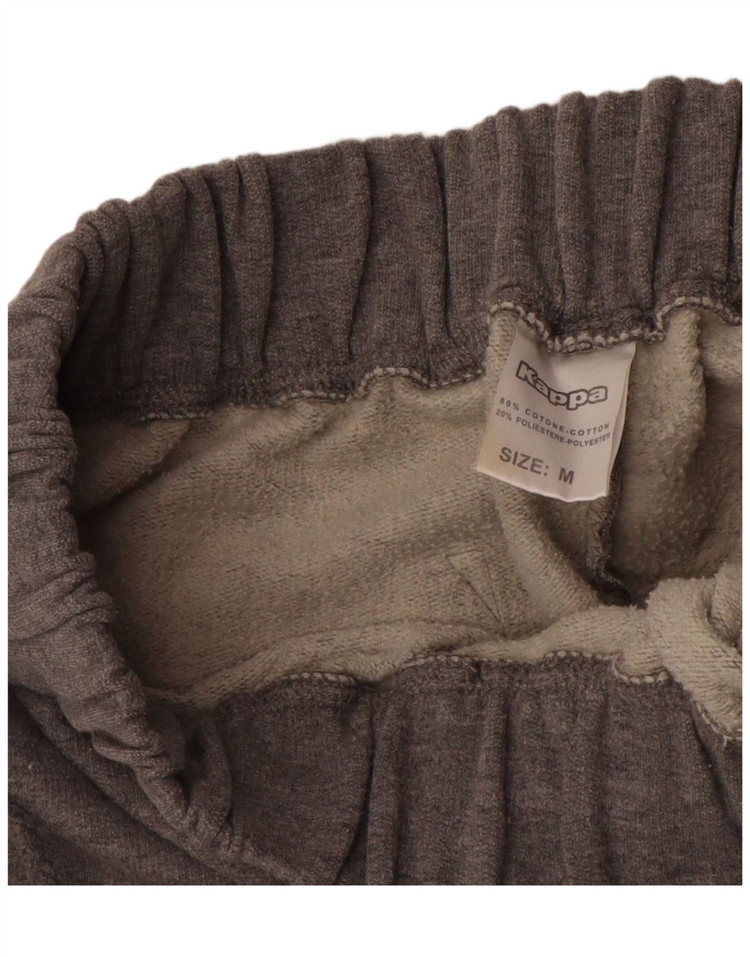 Kappa Damen-Trainingshose, UK 12, mittelgraue Baumwolle