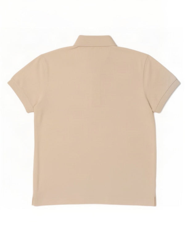 Lacoste Mens Polo Shirt Size 3 Small White Cotton