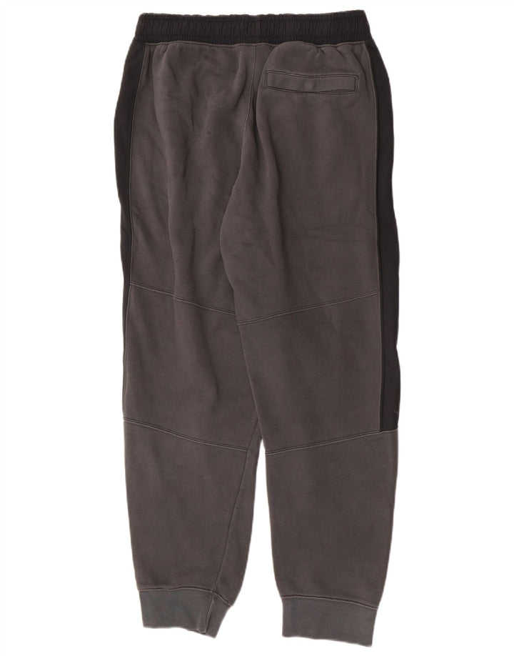 Nike Herren-Trainingshose und Jogger, mittelgraue Colourblock-Baumwolle