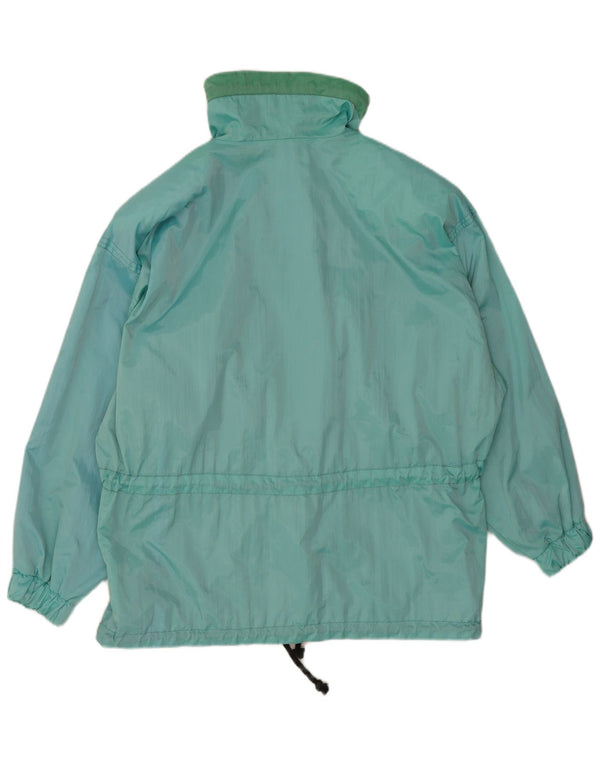 Vintage Damen Pullover Regenjacke UK 20 2XL Blau