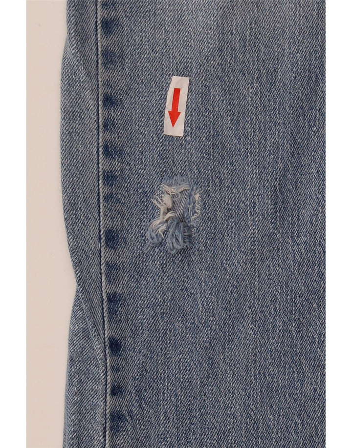 Levi's Herren 502 Straight Jeans W33 L32 Blaue Baumwolle