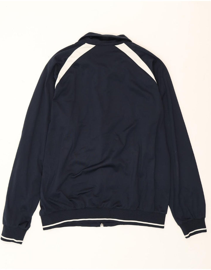 CHAMPION Herren-Trainingsanzugoberteil, Jacke, 2XL, Marineblau, Farbblock-Polyester
