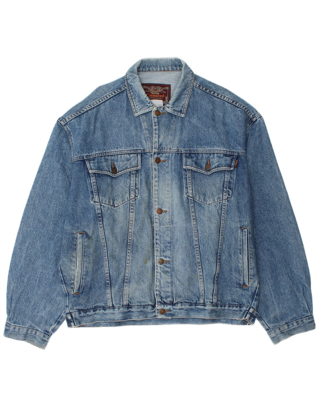 Casucci Herren Jeansjacke UK 42 XL Blau