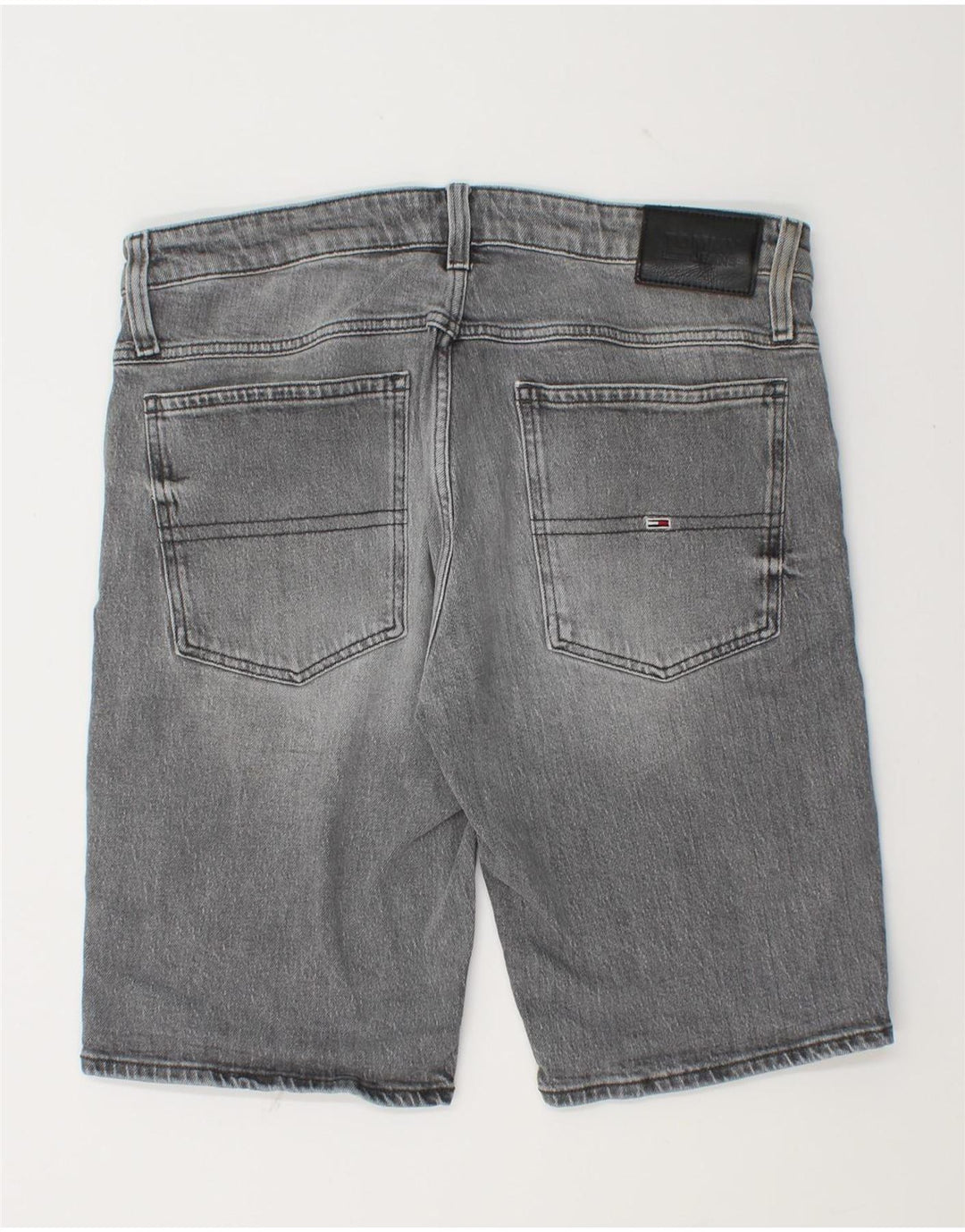 Tommy Hilfiger Herren-Jeansshorts W36, große graue Baumwolle