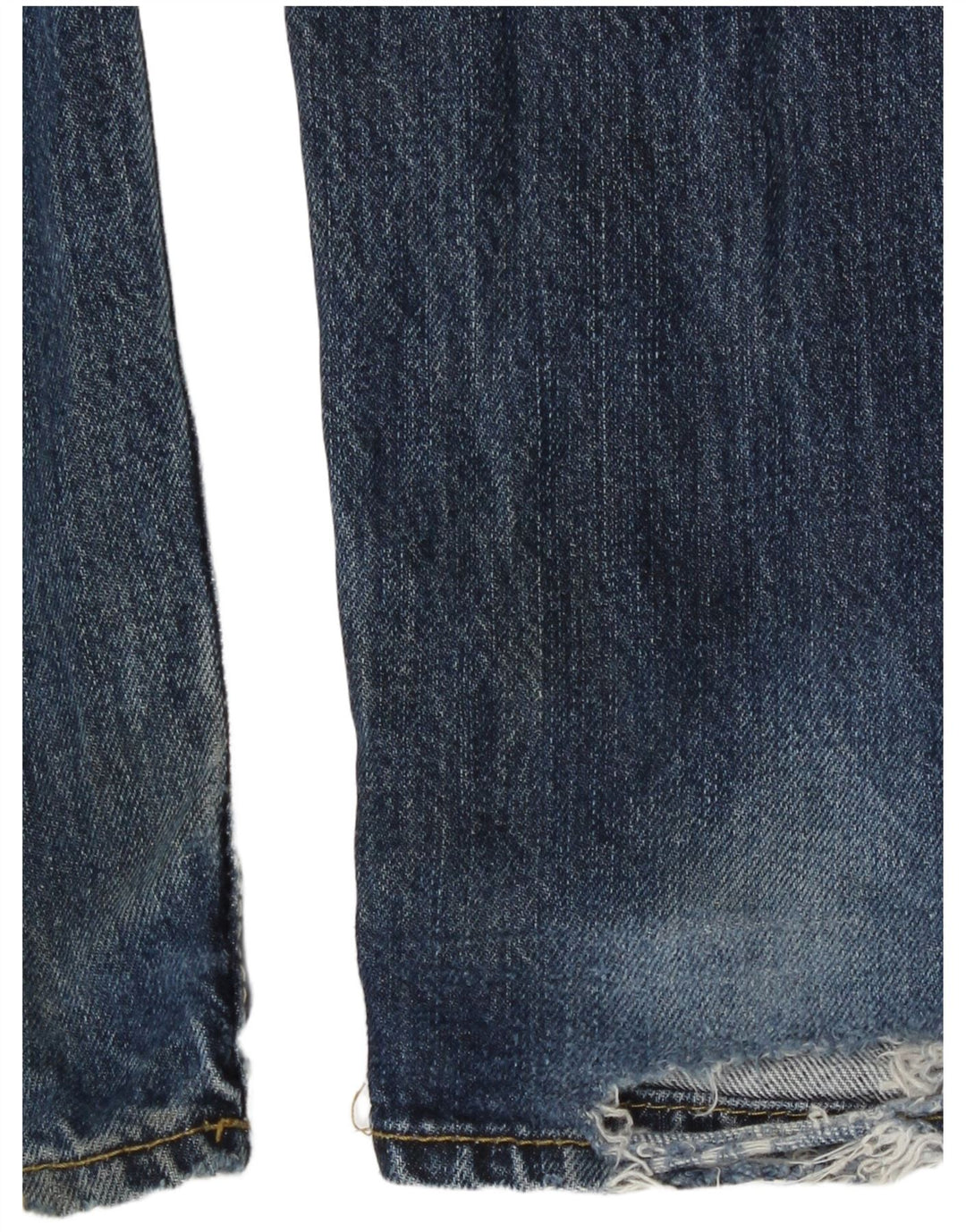 Carhartt Herren Straight Jeans W34 L34 Blaue Baumwolle