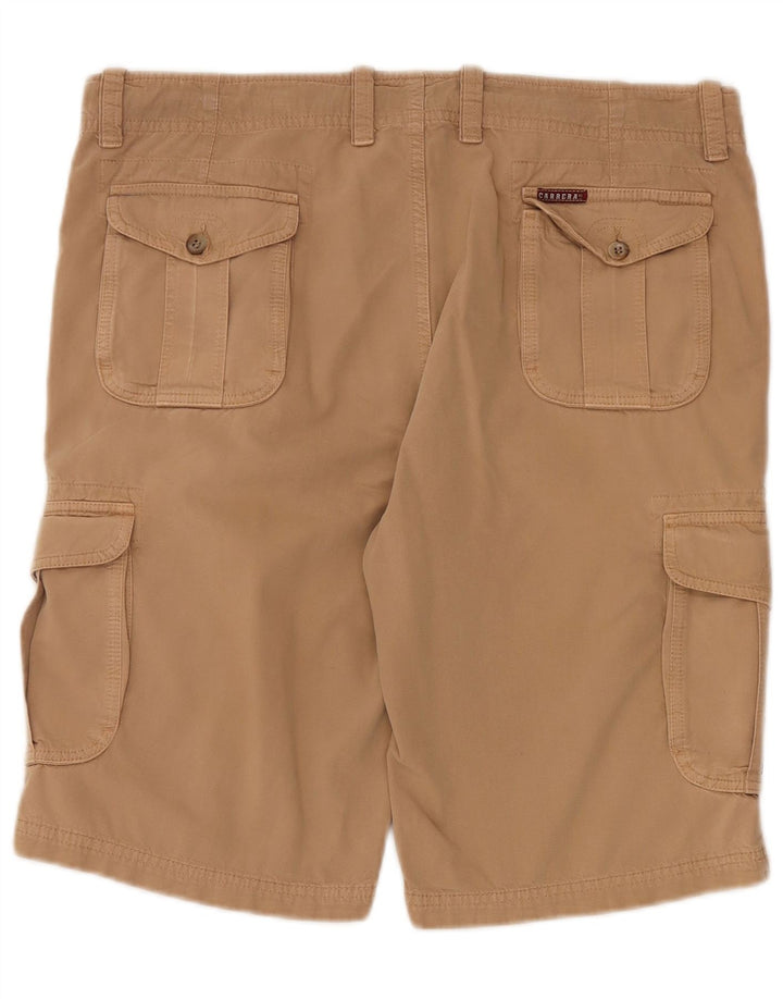 Carrera Herren Cargoshorts W38 XL Beige Baumwolle