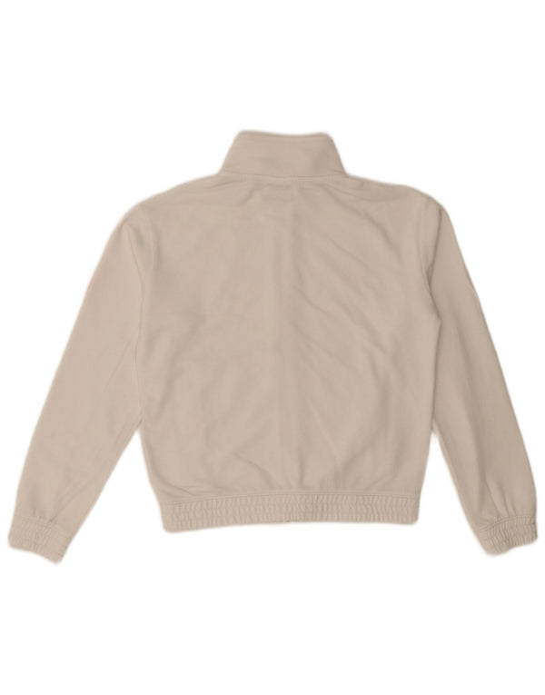 Champion Mädchen-Trainingsanzugoberteil mit Grafik, 11–12 Jahre, Größe L, Weiß