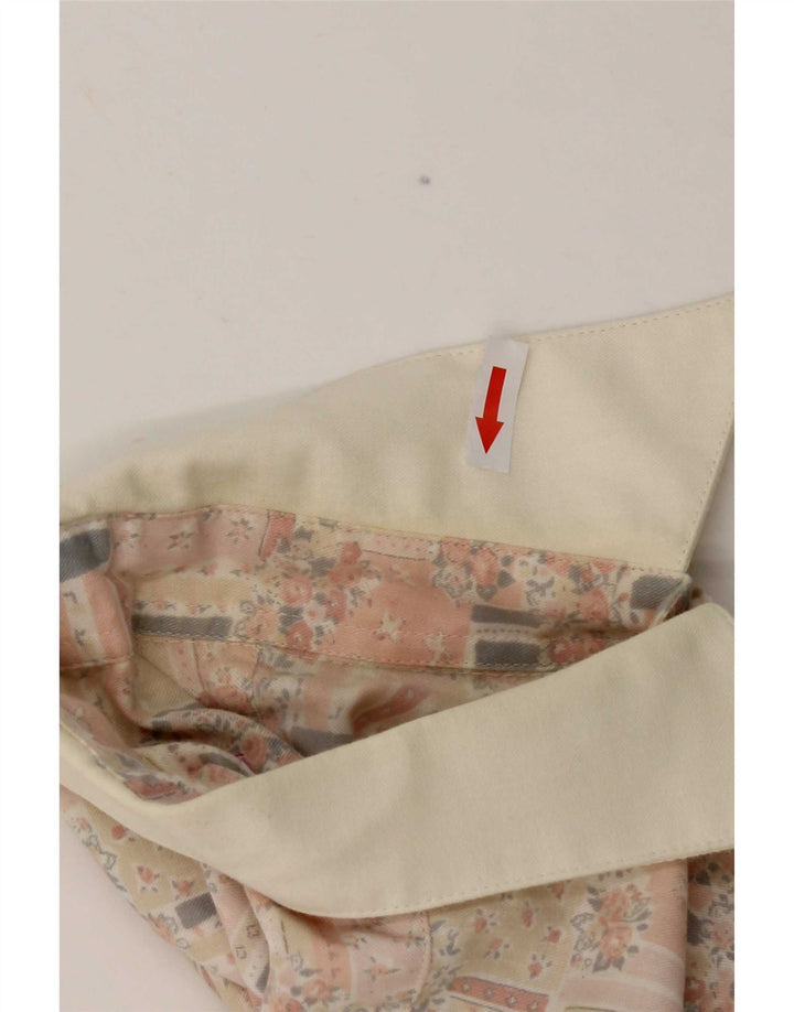 HANAITI Damen-Hemd UK 14, mittelmehrfarbiges Patchwork-Polyester