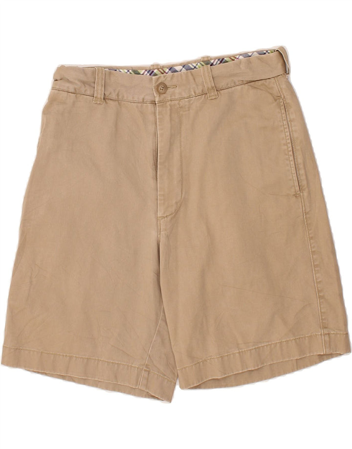 J. CREW Mens Chino Shorts W31 Medium Brown Cotton Vintage J. Crew and Second-Hand J. Crew from Messina Hembry 