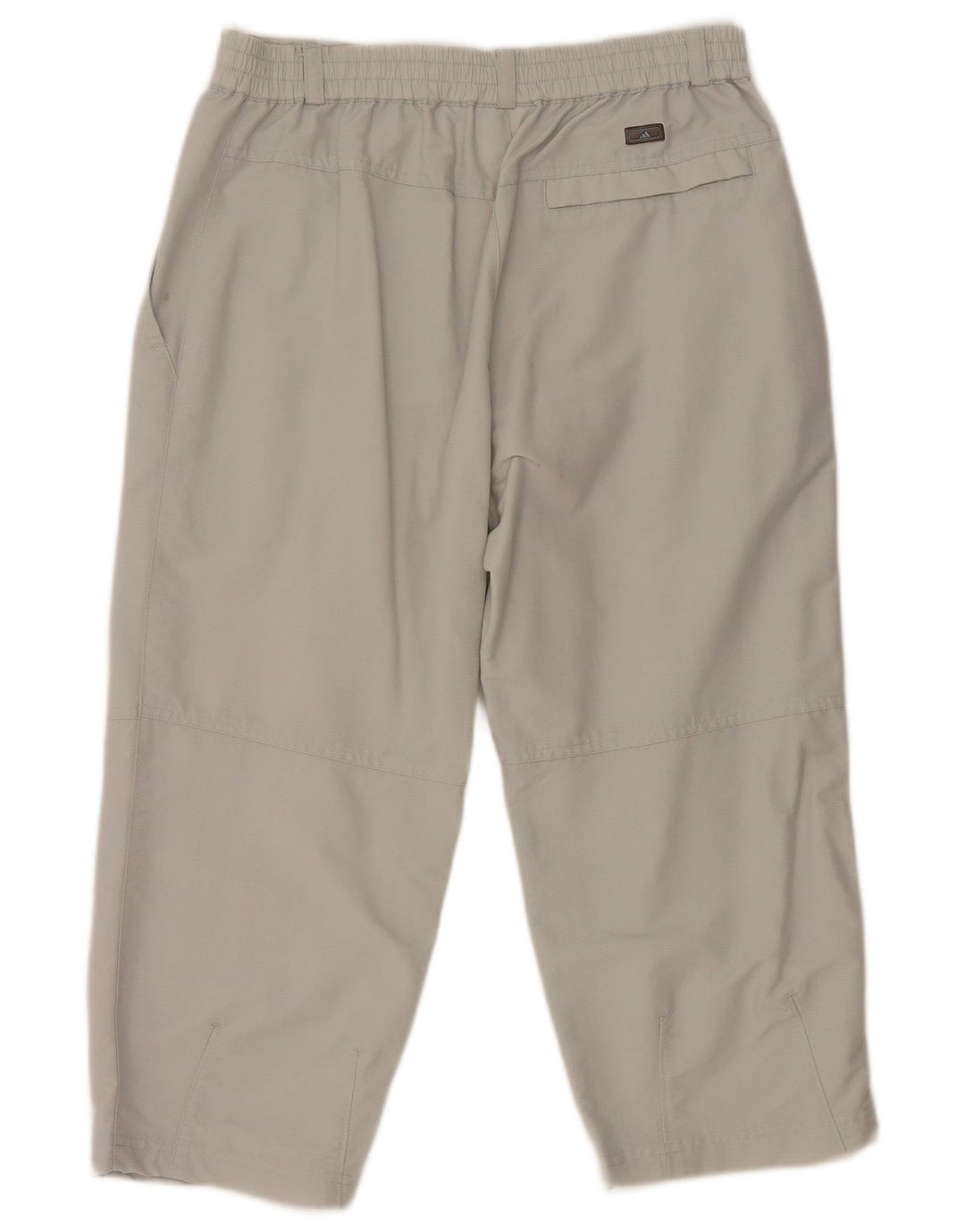 Adidas Damen Caprihose W28 L20 Graues Polyamid