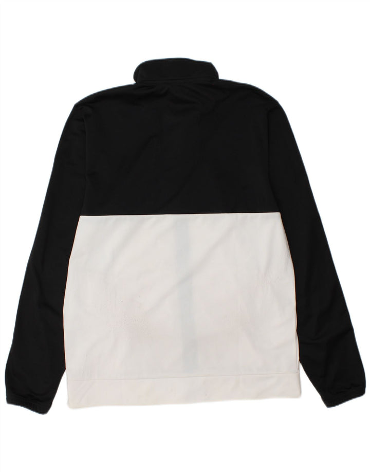 Adidas Herren-Trainingsanzugoberteil, UK-Größe 40/42, Mittelschwarz, Farbblock