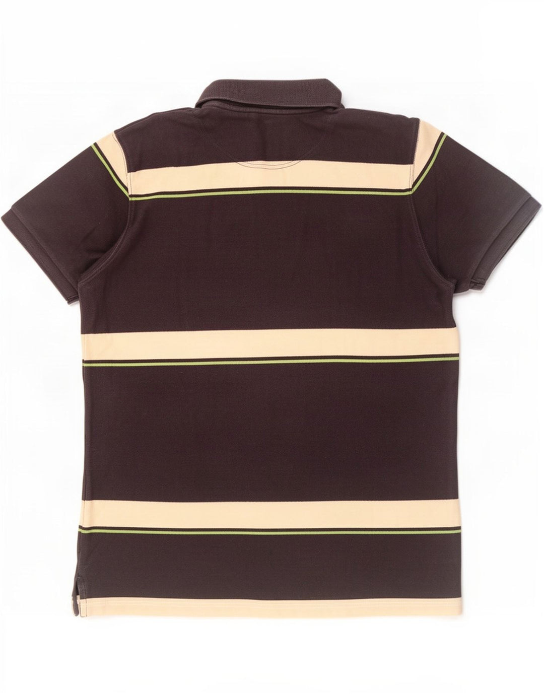 Murphy & Nye Herren-Poloshirt mit normaler Passform, XL, schwarz gestreift, Baumwolle