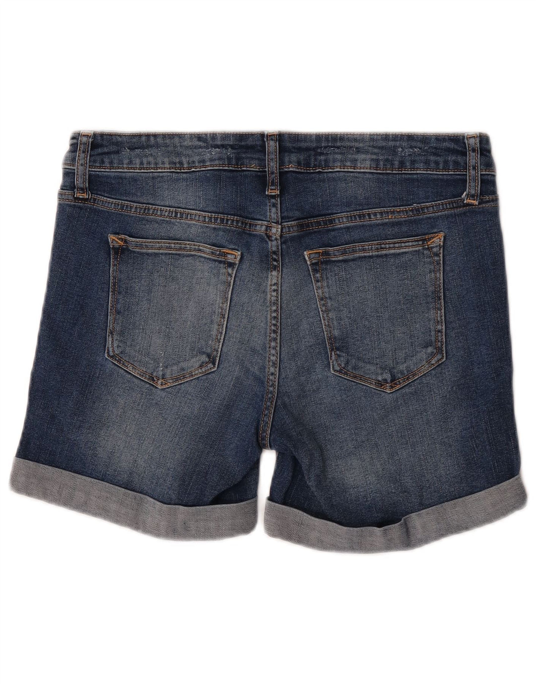 Gap Damen Jeansshorts UK 12 Medium W32 Blaue Baumwolle