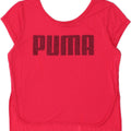 PUMA Womens Graphic T-Shirt Top UK 14 Medium  Pink Vintage Puma and Second-Hand Puma from Messina Hembry 
