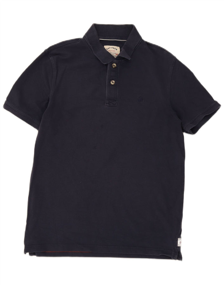 Fat Face Herren-Poloshirt, groß, marineblau, Baumwolle