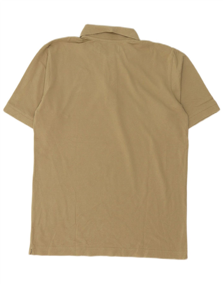 Kappa Herren-Poloshirt aus mittlerer Khaki-Baumwolle