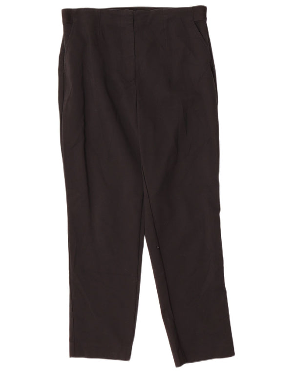 Marks & Spencer Damen Tapered Chinohose UK 14 Medium W32 L27 Schwarz