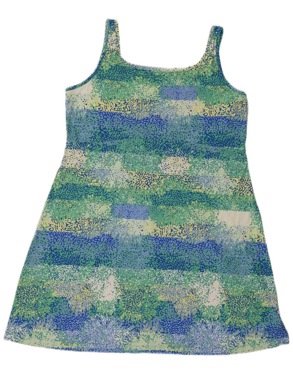 Columbia Damen-Sommerkleid mit abstraktem Muster, UK 18, XL, mehrfarbig, Polyester