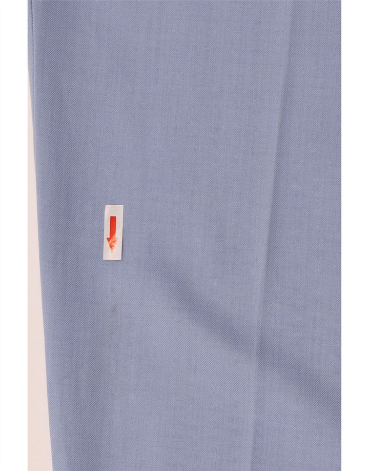 Marks & Spencer Damen-Hose mit normaler Passform, UK 16, Größe L W34 L28, Blau