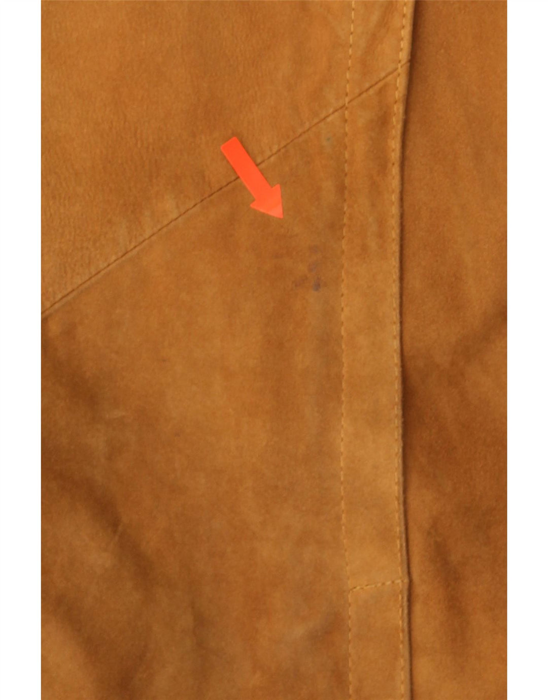 Vintage Herren Wildlederjacke UK 40 Großes braunes Leder