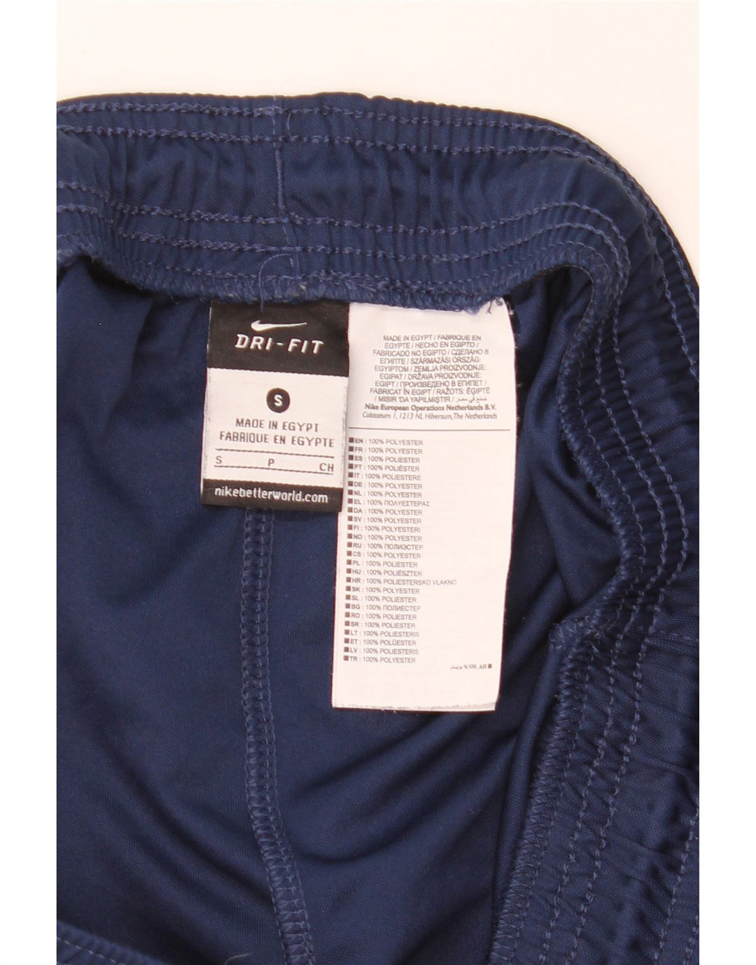 Nike Herren Dri Fit Sportshorts, Größe S, Marineblau, Polyester