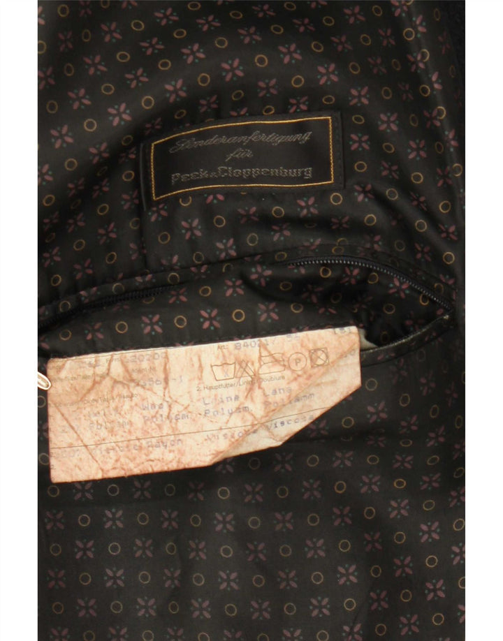Bugatti Herrenmantel IT 51 Große schwarze Wolle