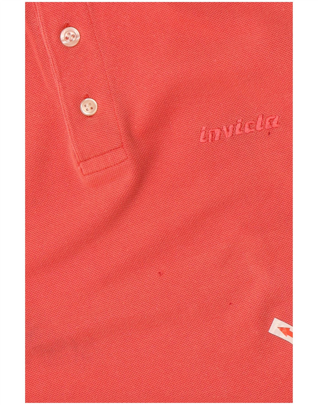 Invicta Herren-Langarm-Poloshirt, große rote Baumwolle