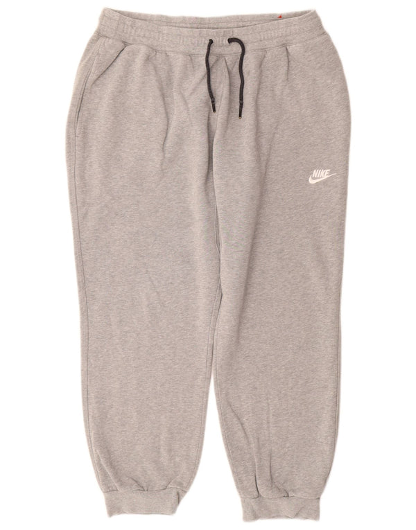 Nike Herren-Trainingshose, Jogginghose, XL, grau gefleckte Baumwolle