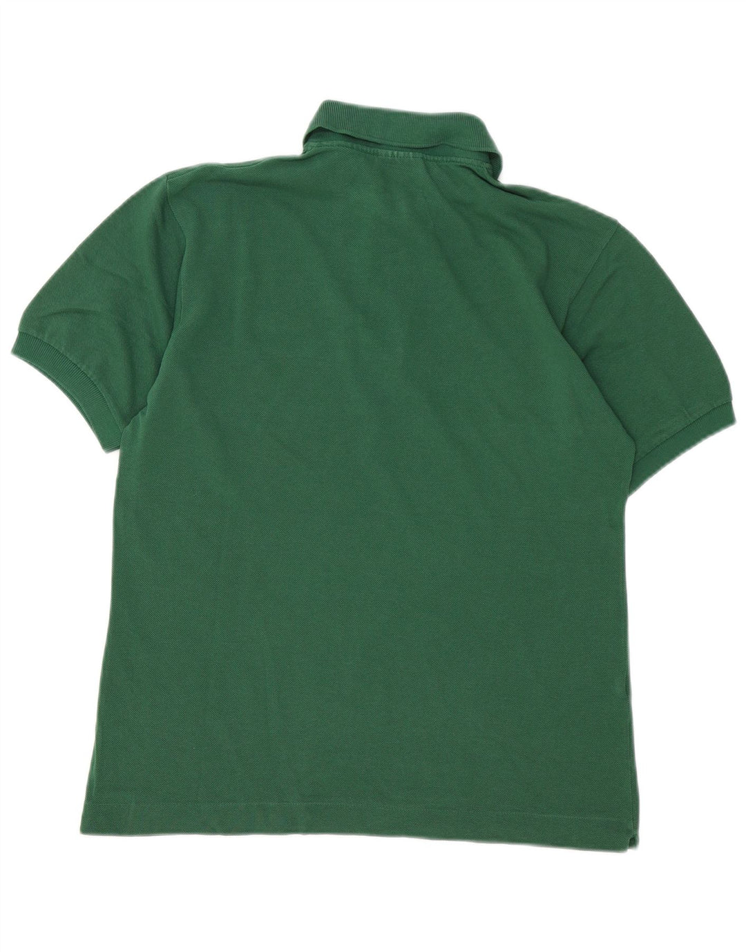 Lacoste Herren-Poloshirt, Größe 3, klein, grüne Baumwolle