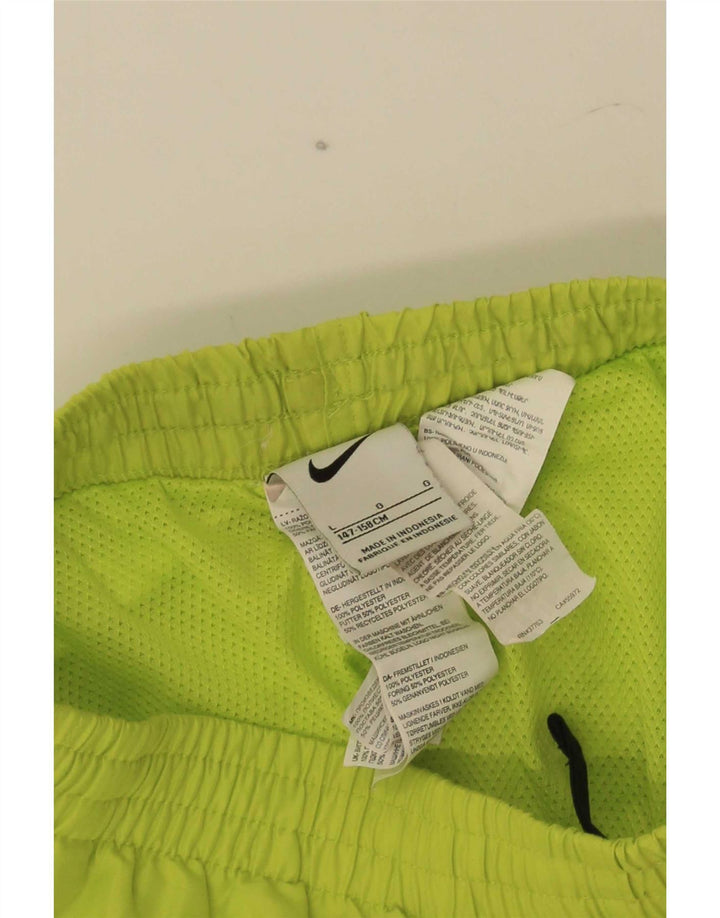 Nike Sportshorts für Jungen, 12–13 Jahre, groß, grünes Polyester