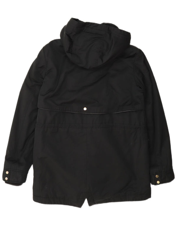 Zara Damen-Parka mit Kapuze, Gr. 10, Größe S, Schwarz