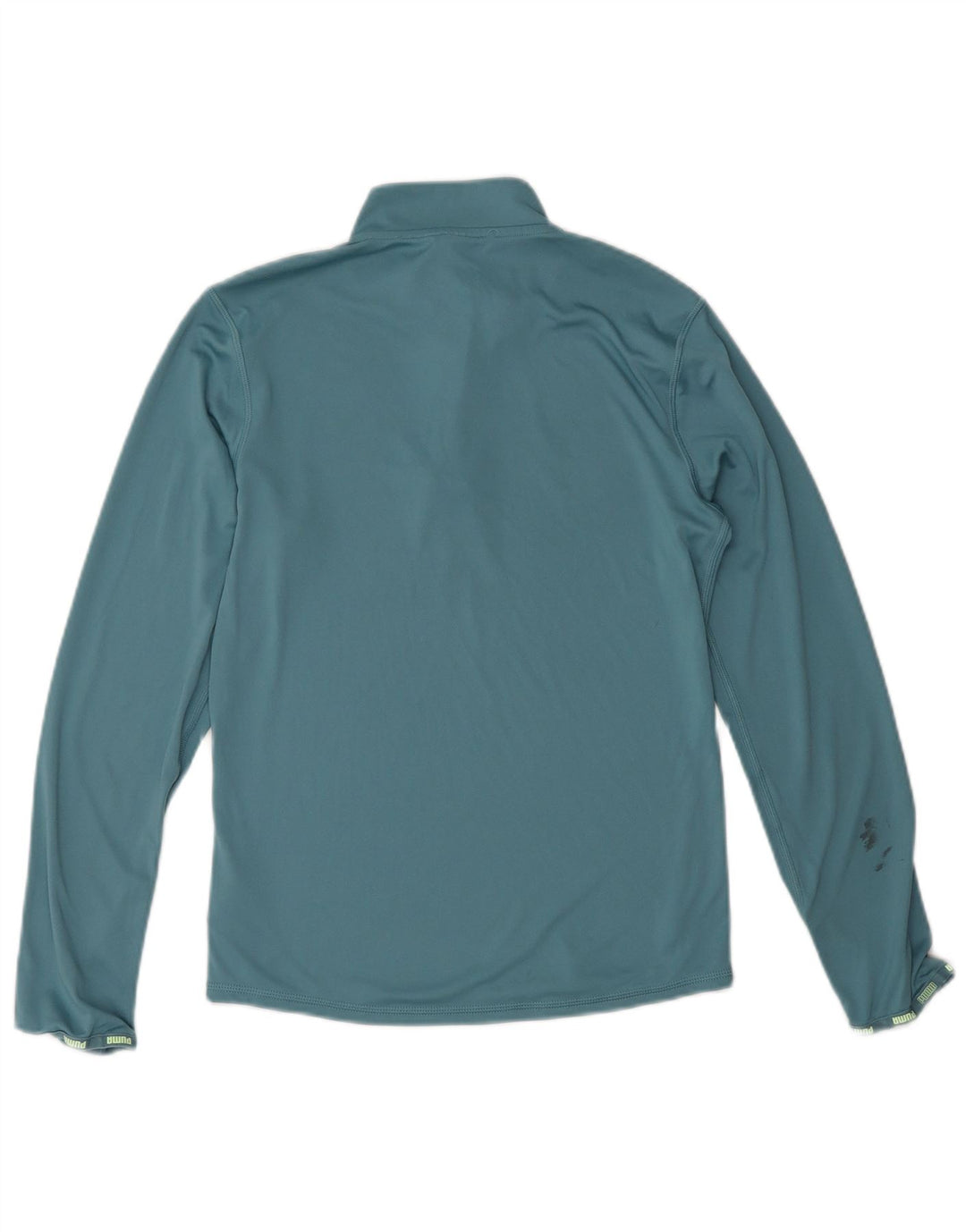 Puma Jungen-Pullover-Trainingsanzugoberteil mit Reißverschluss, 13–14 Jahre, blaues Polyester