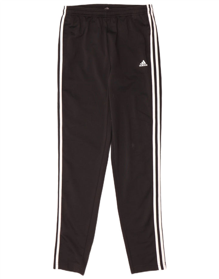 ADIDAS Jungen-Trainingshose, 15–16 Jahre, schwarzes Polyester