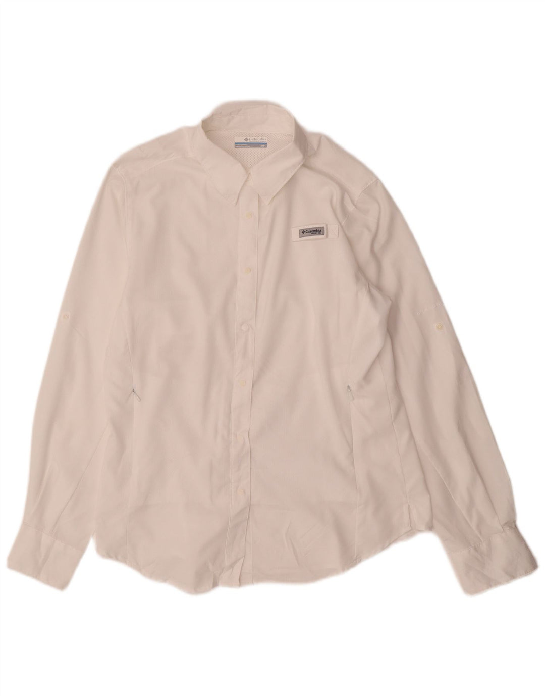 Columbia Damen Übergroßes Hemd UK 10 Small Weiß