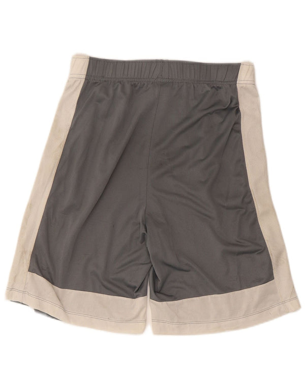 Nike Boys Dri Fit Graphic Sport Shorts 13–14 Jahre XL Grau Farbblock