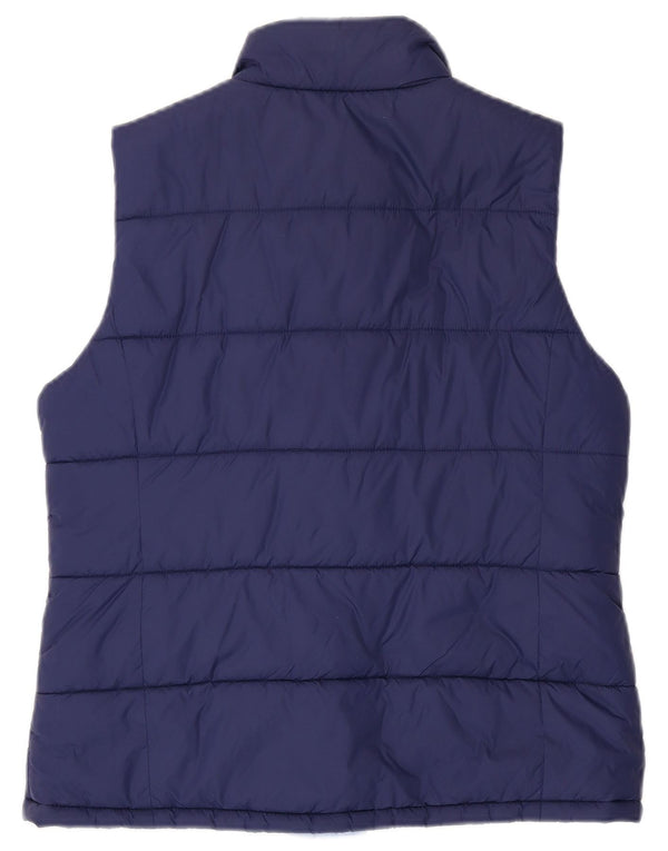 Crew Clothing Wattierte Damenweste UK 12 Medium Marineblau Nylon