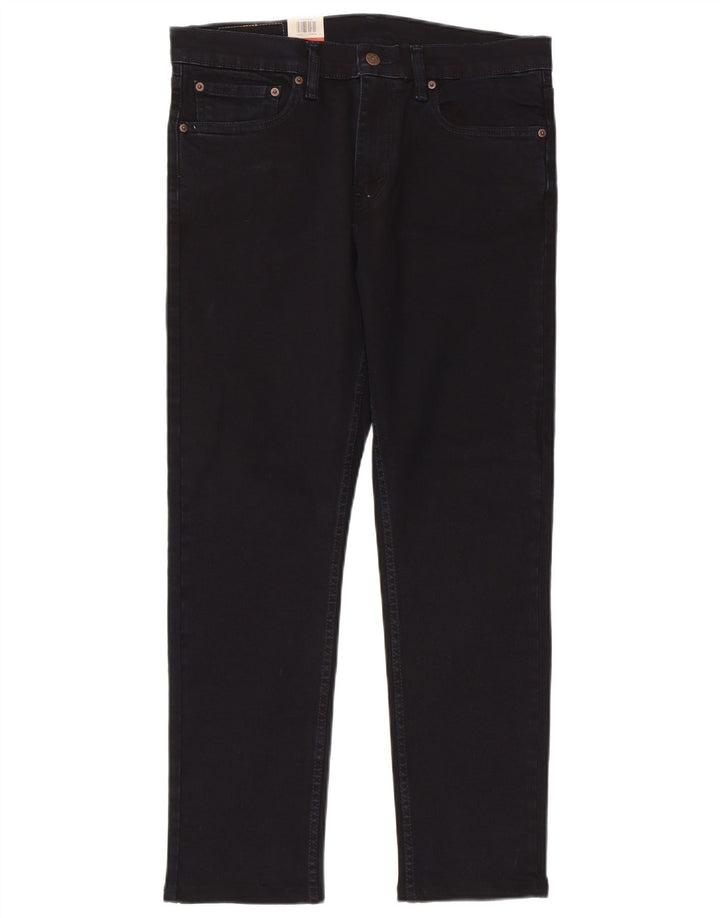 Levi's Damen 511 Slim Jeans W34 L28 Marineblaue Baumwolle
