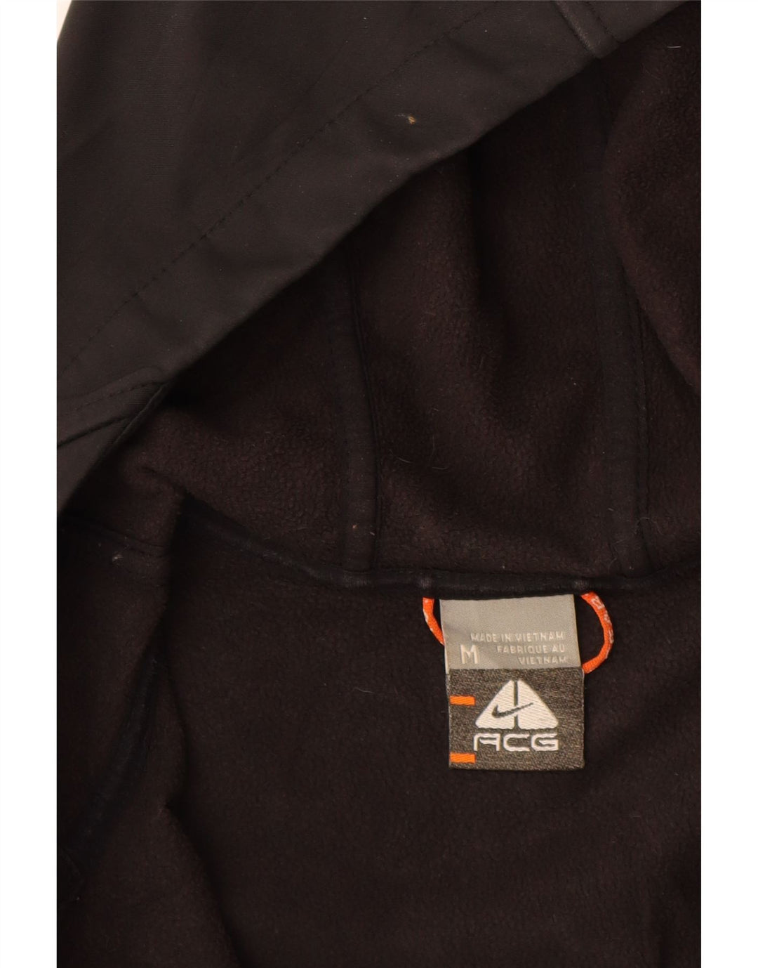 NIKE Damen-Windbreakerjacke mit Kapuze, UK 12, Mittelschwarz, Polyester