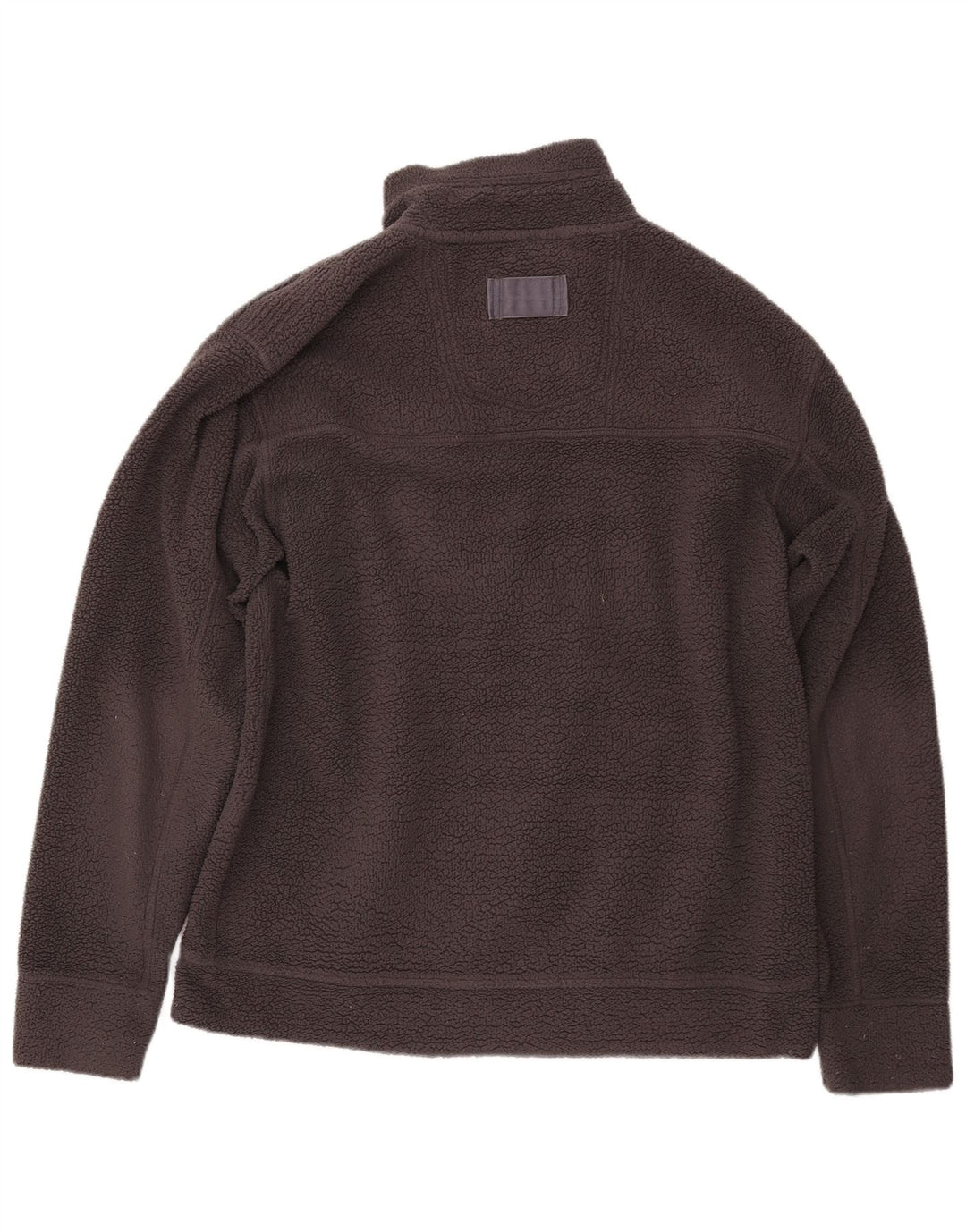 WEIRD FISH Herren Fleecejacke UK 40 Large Grau Polyester